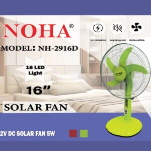 16" Half Stand Solar Fan
